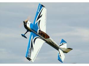 Самолёт радиоуправляемый Precision Aerobatics Katana MX 1448мм KIT (синий)