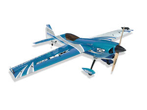 Літак радіокерований Precision Aerobatics XR-52 1321мм KIT (синій)