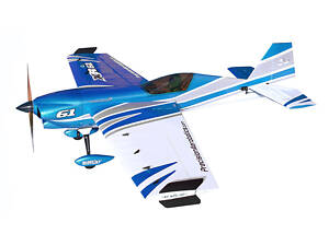 Самолёт радиоуправляемый Precision Aerobatics XR-61 1550мм KIT (синий)