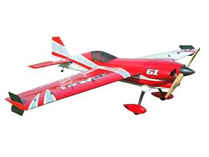 Самолёт радиоуправляемый Precision Aerobatics XR-61 1550мм KIT (красный)