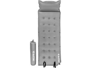 Самонадувающийся коврик Outtec с подушкой серый.