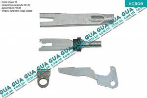 Саморегульований механізм/розпірна планка права задніх гальмівних колодок ( тріскачка під барабан ) S11358 Citroen/С