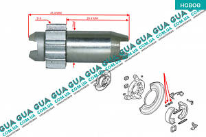 Саморегулируемый механизм / распорная планка задних тормозных колодок / механизм ручного тормоза ( трещетка / доводчик )