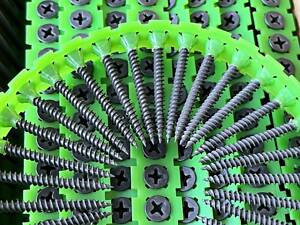 Саморез на ленте ESSVE 521350 для гипсокартона по металлу 3,5×50 мм (1000 шт) фосфатированные.