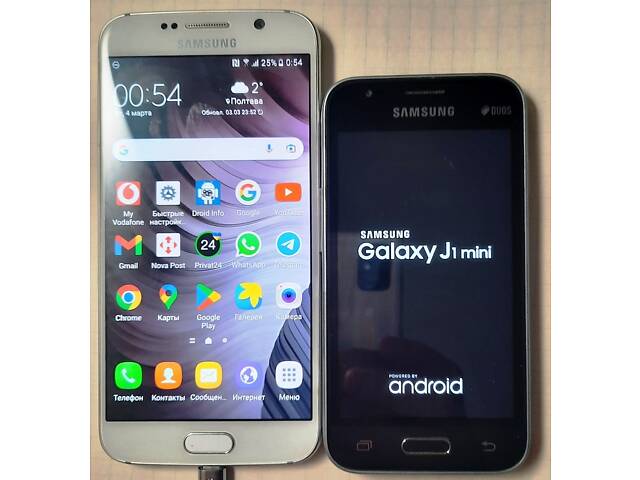 Samsung Galaxy J1 mini, Samsung S6 - Фото 1