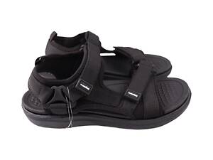 Чоловічі сандалі Restime чорні текстиль 290-24LBS 40