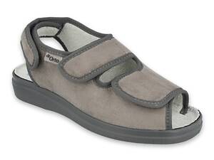 Сандалії діабетичні для проблемних ніг DrOrto 676 D 006 з іонами срібла Silber Ag - 40 Сірий