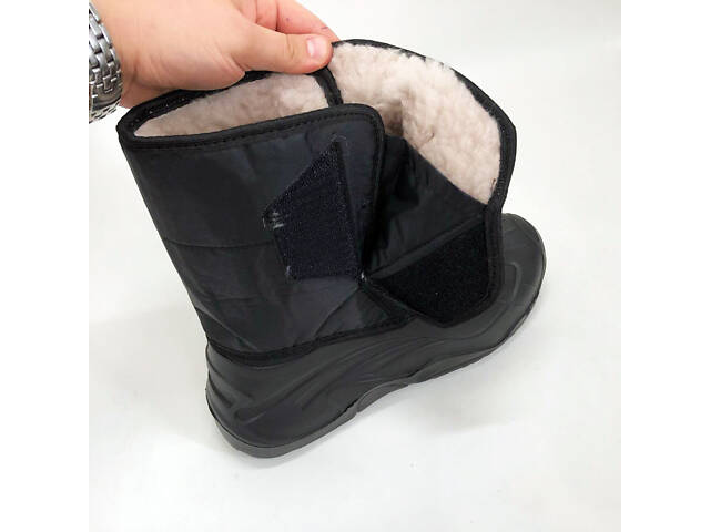 Чоботи чоловічі утеплені 42р 26см, взуття зимове робоче для чоловіків - Фото 2