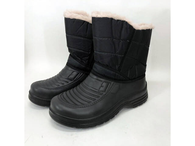 Чоботи чоловічі утеплені 42р 26см, Чоловічі чоботи, Військові чоботи зимові - Фото 1