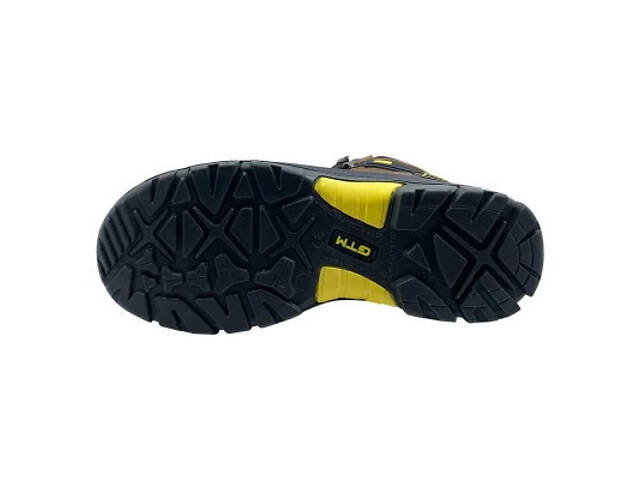 Чоботи робочі GTM р.40 композитний носок, шкіра коричневого кольору S1P SRC (SM-075-40) - Фото 3