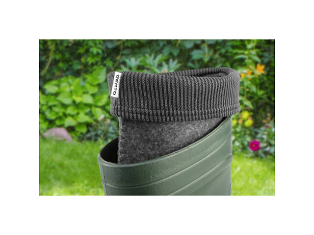 Чоботи робочі Verto гумові, 44р, утеплені, зелені (15G934) - Фото 3