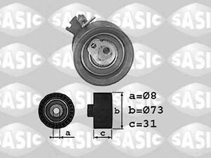 Sasic 1700018. Ролик натяжний ремня ГРМ