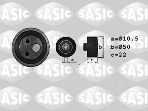 Sasic 4000802. Ролик натяжний ременя ГРМ