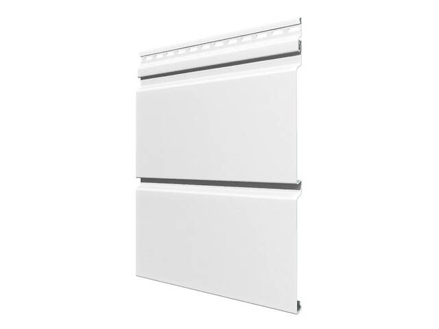 Сайдинг плоский FaSiding Vifront 'Белый' 3,85x0,25м 0,96м2. Доставка по Украине