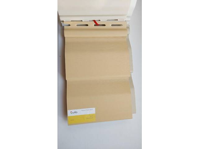 Сайдинг вініловий Польша, панель 3,0*0,2м. Пісочний. Корабельний брус - Фото 1