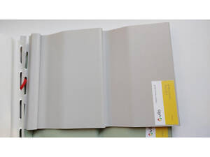 Сайдинг корабельний брус Vox сірий 3,85x0,2м., 0,77м2. Опт/Роздріб. Вокс сайдинг вініловий Польща