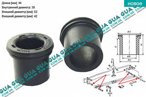 Сайлентблок / втулка рессоры 1 шт. 0230019 Mercedes / МЕРСЕДЕС VARIO 1996- / ВАРИО 96-, Mercedes / МЕРСЕДЕС T2/L 1970-19