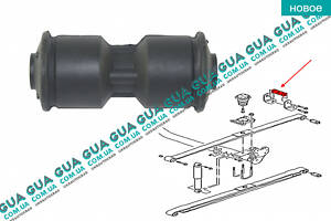Сайлентблок/втулка ресори на сережки 1шт. BC0260 VW/ВОЛЬКС ВАГЕН CADDY III 2004-/КАДДІ 3 04-