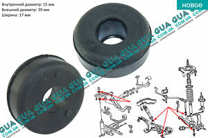 Сайлентблок переднего амортизатора верхний / задней стойки нижний ( втулка 1 шт. ) BC0245 VW / ВОЛЬКС ВАГЕН TRANSPORTER