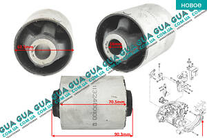 Сайлентблок подушки / опоры КПП большой ( втулка ) 1шт. 1132400100 VW / ВОЛЬКС ВАГЕН TRANSPORTER IV 1990-2003 / ТРАНСПОР