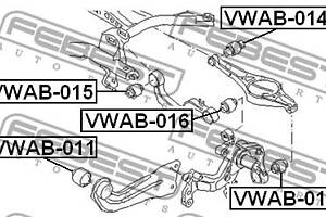 Сайлентблок подвески CITROEN DS5 / CITROEN DS3 / AUDI A3 (8P7) 2002-2020 г.