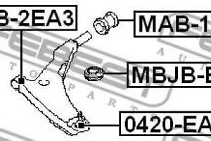 Сайлентблок подвески DODGE STRATUS / CHRYSLER SEBRING (JR) 1994-2012 г.