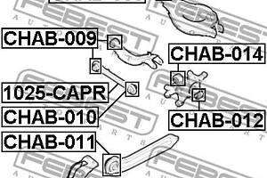 Сайлентблок подвески GMC TERRAIN / CHEVROLET EQUINOX 2003-2009 г.