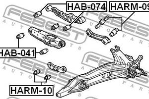 Сайлентблок подвески HONDA CRX (ED, EE) / HONDA CIVIC (EC, ED, EE) 1987-1998 г.