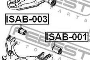 Сайлентблок подвески ISUZU TF / ISUZU KB / ISUZU MU-7 / ISUZU RODEO 1980-2004 г.