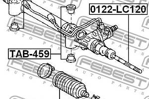 Сайлентблок подвески LEXUS GX (_J12_) / TOYOTA 4 RUNNER (_N21_) 2001-2010 г.