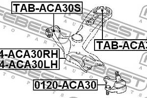 Сайлентблок подвески LEXUS HS (ANF10) / LEXUS CT (ZWA10_) 2005-2020 г.