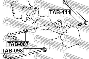 Сайлентблок подвески LEXUS LX / TOYOTA LAND CRUISER 80 (_J8_) 1990-2008 г.