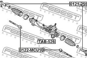 Сайлентблок подвески LEXUS RX (MCU15) / TOYOTA HARRIER (_U1_) 1997-2003 г.