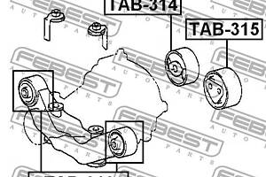 Сайлентблок подвески LEXUS RX (MCU15) / TOYOTA WISH (_E1_) 1997-2015 г.