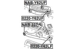 Сайлентблок подвески LINCOLN MKT / LINCOLN MKS / FORD USA FLEX 2008- г.