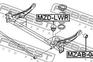 Сайлентблок подвески MAZDA MPV (LW) 1999-2006 г.