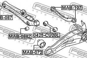 Сайлентблок подвески MITSUBISHI MIRAGE / JEEP PATRIOT (MK74) 1991-2017 г.