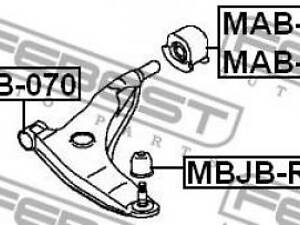 Сайлентблок подвески MITSUBISHI MIRAGE / MITSUBISHI COLT (CA_A) 1991-2004 г.