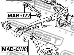 Сайлентблок подвески PEUGEOT 4008 / DODGE CALIBER 1991-2017 г.