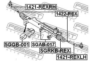 Сайлентблок подвески SSANGYONG KYRON / SSANGYONG ACTYON 2002-2017 г.