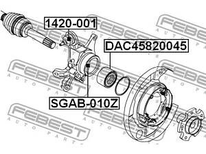 Сайлентблок подвески SSANGYONG KYRON / SSANGYONG RODIUS 2002-2017 г.