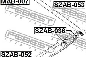 Сайлентблок подвески SUZUKI CARRY / SUZUKI WAGON R 1995-2015 г.