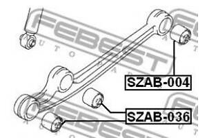 Сайлентблок подвески SUZUKI KEI / SUZUKI LIANA / SUZUKI CARRY 1995-2018 г.