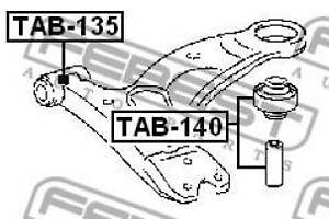 Сайлентблок подвески TOYOTA CALDINA (_T19_) 1987-2002 г.