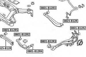 Сайлентблок рычага для моделей: SUBARU (LEGACY, LEGACY,OUTBACK,LEGACY,LEGACY,TRIBECA)