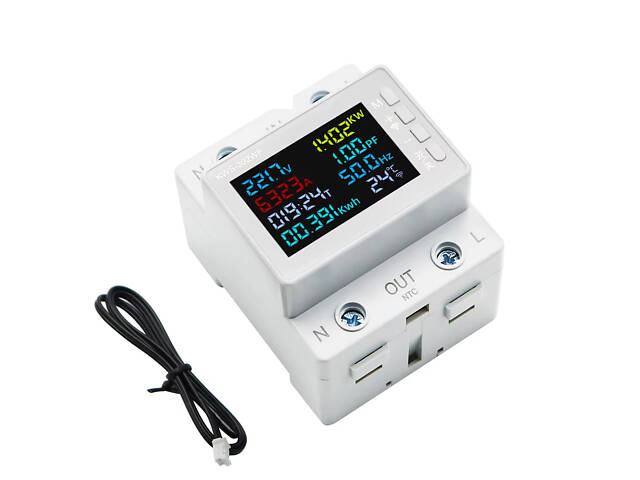 Лічильник тестер якості та кількості електроенергії з Wi-Fi керуванням No2238 - Фото 1