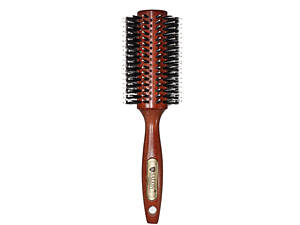 Щётка-брашинг для волос Salon Professional деревянная круглая 4776 CLB