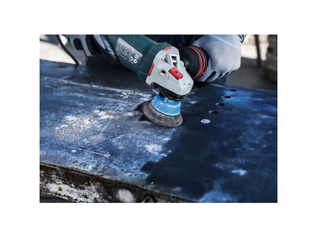Щітка для електроінструменту Bosch Professional чашкова, сталь, 75мм, 0.5мм, M14 (1.608.622.029) - Фото 4