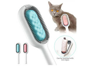 Щётка для сухого и влажного вычёсывания домашних животных 185с COMB