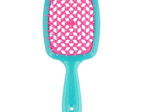 Щетка для волос бирюзовый с розовым Superbrush Janeke